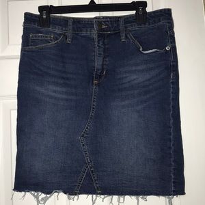 Jean skirt